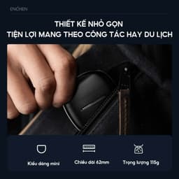 Thumbnail Máy cạo râu Enchen Mini 6S Cảm ứng, chống nước toàn thân - Hàng chính hãng 4