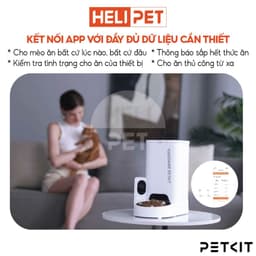 Thumbnail Máy Cho Ăn Tự Động Có Camera, Máy Nhả Hạt Cho Chó Mèo PETKIT Yumshare SOLO - Máy cho ăn thông minh PETKIT Solo 2