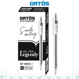 Thumbnail Bút gel bấm 0.5mm Batôs 3 Legendy GP-B05-1 viết êm trơn. 1
