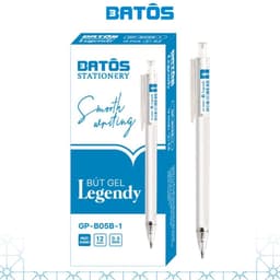 Thumbnail Bút gel bấm 0.5mm Batôs 3 Legendy GP-B05-1 viết êm trơn. 2