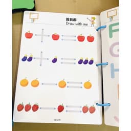 Thumbnail Tập Tô Vẽ Thông Minh Xoá Được 64 Trang - Đồ Chơi Giáo Dục Toàn Diện Montessori Cho Bé 4