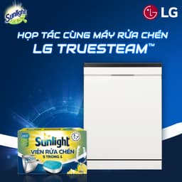 Thumbnail Combo 6 Hộp Viên Rửa Chén Bát Sunlight 5 in 1 Dành Cho Máy Rửa Chén (28 Viên/Hộp) 2