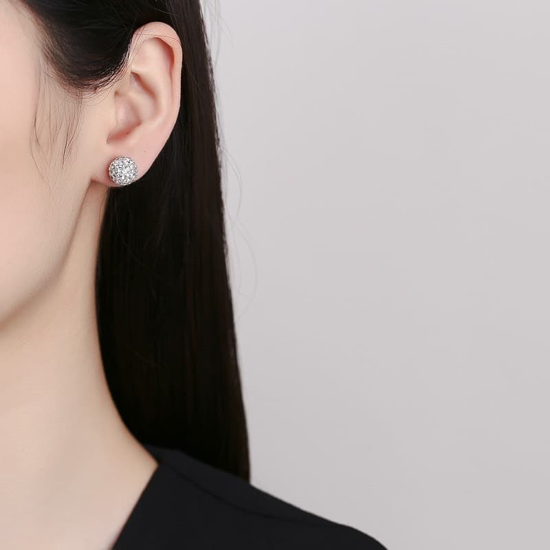 Ảnh Bông tai bạc Ý 925 Huệ Ngân - Bồ công anh RYE140692 4