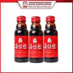 Thumbnail Combo 3 Chai Nước Uống Tăng Lực Hồng Sâm Won KGC Jung Kwan Jang (3 chai x 100ml) 1