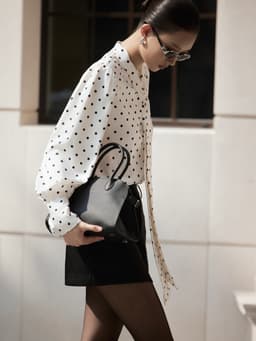 Thumbnail Áo sơ mi lụa Vivienne Blouse HUONG BOUTIQUE HBSM1153 4