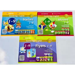 Thumbnail Sách- Cambridge Starters, Movers, Flyers - in gộp 1-9 -Sách in màu 1