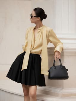 Thumbnail Áo sơ mi lụa Evelyn Blouse HUONG BOUTIQUE HBSM1152 4