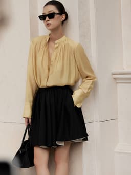Thumbnail Áo sơ mi lụa Evelyn Blouse HUONG BOUTIQUE HBSM1152 1