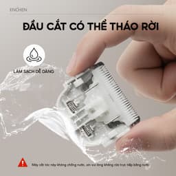 Thumbnail Tông đơ cắt tóc Enchen Boost 2 đâu cắt gốm 2 chế độ cạo, độ ồn thấp, pin đến 120 phút - BH 6 tháng 2