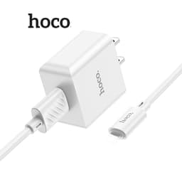 Thumbnail Bộ sạc nhanh Hoco C106 PD10.5W 5V/2.1A USB to IP dùng cho ip6/7/8/X/11/12/13/14,dây siêu bền, chân cắm dẹt, dài 1m 2