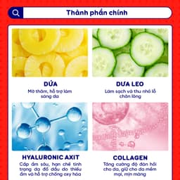 Thumbnail Mặt Nạ Keana Giảm Mụn Thu Nhỏ Lỗ Chân Lông Tightening Mask 10 Miếng 2