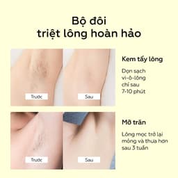 Thumbnail Kem tẩy lông Umiha cho vùng nách, chân, tay, bikini, vùng kín 85g UMIHA ORGANIC an toàn và không gây kích ứng 1