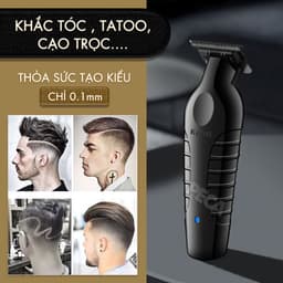 Thumbnail Tông đơ chấn viền Kemei KM-2299 lưỡi cắt mạ carbon cao cấp công suất 5W - Chính hãng 2