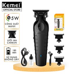 Thumbnail Tông đơ chấn viền Kemei KM-2299 lưỡi cắt mạ carbon cao cấp công suất 5W - Chính hãng 1