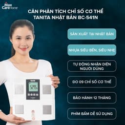Thumbnail Cân phân tích 9 chỉ số cơ thể Tanita BC-541N NHẬP KHẨU tại NHẬT độ chính xác tiêu chuẩn Nhật Bản 2