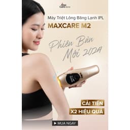 Thumbnail Máy Triệt Lông Mini MAXCARE, NĂNG LƯỢNG 19J Rút Ngắn Thời Gian Loại Bỏ Lông Vĩnh Viễn Tại Nhà, Triệt Lạnh IPL TRẺ HÓA DA 2