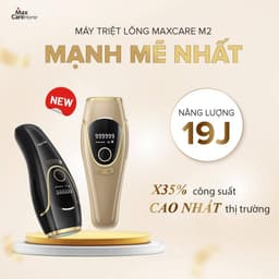 Thumbnail Máy Triệt Lông Mini MAXCARE, NĂNG LƯỢNG 19J Rút Ngắn Thời Gian Loại Bỏ Lông Vĩnh Viễn Tại Nhà, Triệt Lạnh IPL TRẺ HÓA DA 4