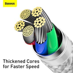 Thumbnail Dây Cáp Baseus PD 20W Nối Đầu USB-C Sang Lighting Sạc Nhanh Hỗ Trợ Truyền Dữ Liệu 480Mbps 4