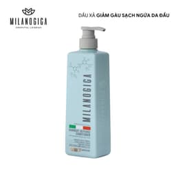 Thumbnail Bộ Dầu Gội Xả Giảm Gàu sạch ngứa da đầu Milanogica  355ml/725ml sạch bã nhờn, ngăn ngừa gàu tái phát hương nước hoa 1