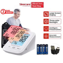 Thumbnail Máy Đo Huyết Áp Bắp Tay Tự Động Sinocare BA-823-Giọng Nói Tiếng Việt 1