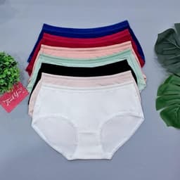 Thumbnail Set 5 quần lót nữ cotton lụa Vicci 109 mềm mại, êm ái, thấm hút mồ hôi, kháng khuẩn khử mùi 1
