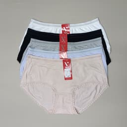 Thumbnail Set 5 quần lót nữ cotton lụa Vicci 109 mềm mại, êm ái, thấm hút mồ hôi, kháng khuẩn khử mùi 3
