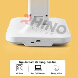 Thumbnail Đèn học LED bảo vệ mắt chống cận cảm ứng Rhino L201, tích điện đa năng làm việc, để bàn học 4
