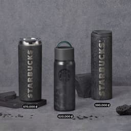 Thumbnail Bình Nước Starbucks Giữ Nhiệt 19Oz (562ml) CHARCOAL CAN 1