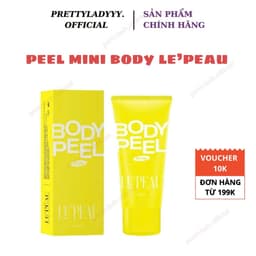 Thumbnail Peel body zise mini dùng thử 30gr, dưỡng trắng, mờ thâm - LE'PEAU đỏ 2