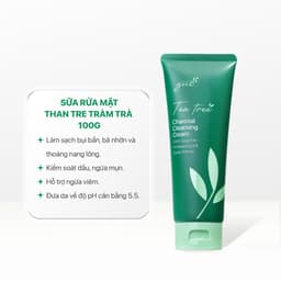 Thumbnail Sữa Rửa Mặt Than Tre Tràm Trà An Toàn Cho Bà Bầu pH 5.5, Không Sulfate, Kiềm Dầu, Ngừa Mụn Hiệu Quả GUO 100g 3