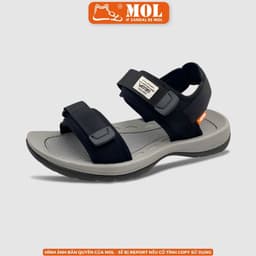 Thumbnail Giày sandal nam Vento 2 quai ngang SD7939B màu đen có big size 44 45 | Vento  Leon SD7939 2