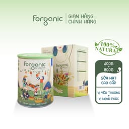 Thumbnail Combo Sữa Hạt Forganic Bữa ăn thay thế 600G và Sữa hạt Forganic Đa dưỡng chất 800G 1