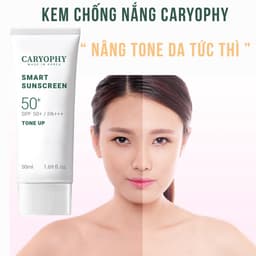 Thumbnail Kem chống nắng Caryophy Sunscreen Tone Up Hàn Quốc SPF50+/PA+++ nâng tone ngừa mụn kiềm dầu 50ML 3