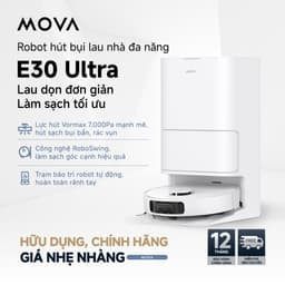 Thumbnail Robot hút bụi lau nhà tự làm sạch đa năng Mova E30 Ultra - Hàng chính hãng - Bảo hành 12 tháng 1