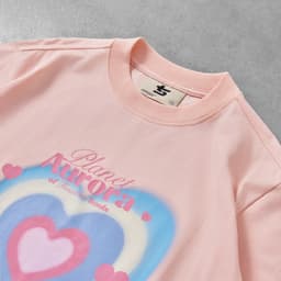 Thumbnail Áo Thun Trái Tim Hào Quang - Brand TSUN Chính Hãng - Aurora Tee - Unisex 3
