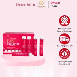 Thumbnail Nước uống Collagen - Fast Collagen Kohinoor, ngăn ngừa lão hóa, tái tạo da, giảm nếp nhăn - 20 lọ 25ml 2