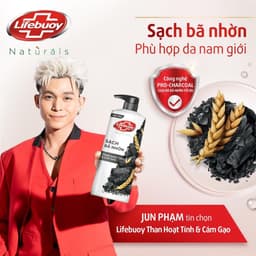 Thumbnail Combo Sữa tắm Lifebuoy Detox và Bảo vệ khỏi vi khuẩn 800gr(Chai) và Xịt nước hoa nam toàn thân AXE135ml 3