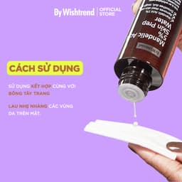 Thumbnail Nước hoa hồng By Wishtrend Mandelic Acid 5% Skin Prep Water 120ml 2