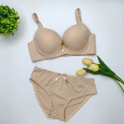 Thumbnail Bộ đồ lót Vicci BV.17 mút mỏng, có gọng, cúp quả sâu ôm nâng ngực vừa và lớn, bản lưng to 3 móc cài 4
