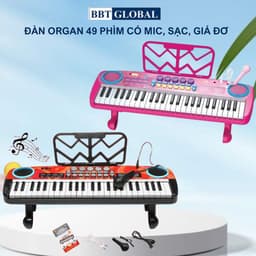 Thumbnail Đàn piano điện tử cho bé cao cấp BBT Global, âm thanh chất lượng, nhiều chức năng 1
