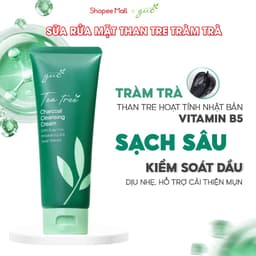 Thumbnail Sữa Rửa Mặt Than Tre Tràm Trà sạch mụn kiềm dầu không SLS, dịu nhẹ cho nhạy cảm pH 5.5 GUO 2