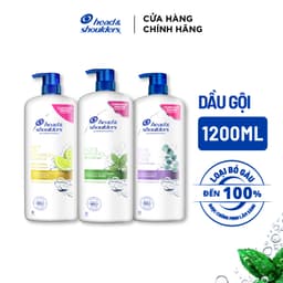 Thumbnail Dầu Gội Sạch Gàu HEAD &  SHOULDERS Bạc Hà/ Giảm Ngứa Da Đầu/ Hương Chanh - Chai 1200ML 3