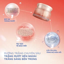 Thumbnail Bộ đôi Kem Dưỡng Trắng 50ml và Sáp Tẩy Trang 100g LANCI giúp làm sạch sâu và dưỡng trắng da 4