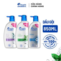 Thumbnail Dầu Gội Sạch Gàu HEAD & SHOULDERS Bạc Hà/ Giảm Ngứa Da Đầu/ Hương Chanh/ Sạch Sâu/ Làm Sạch Vi Khuẩn Chai 850ML 3