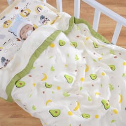 Thumbnail Khăn Tắm, Chăn Đắp Và Quấn Ủ BONNY Sợi Tre 4 Lớp(KT:1m1x1m2) 3