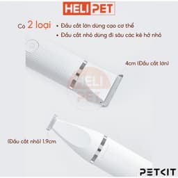 Thumbnail Tông Đơ Đa Năng PETKIT 2in1 Pro 2025 Chuyên Dụng Cắt Tỉa Cạo Lông Cho Chó Mèo, Thú Cưng - HeLiPet 3