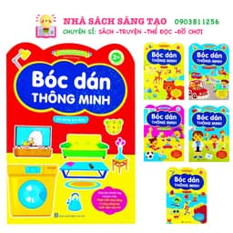 Thumbnail sách - bóc dán thông minh song ngữ việt anh dành cho trẻ từ 2-6 tuổi (bộ 6 cuốn) - sticker Bóc Dán 1