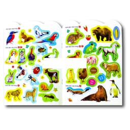 Thumbnail sách - bóc dán thông minh song ngữ việt anh dành cho trẻ từ 2-6 tuổi (bộ 6 cuốn) - sticker Bóc Dán 2