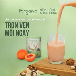 Thumbnail Combo Sữa Hạt Forganic Bữa ăn thay thế 600G và Sữa hạt Forganic Đa dưỡng chất 800G 2
