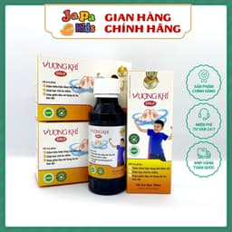 Thumbnail Siro cao lỏng Vượng Khí Gold hỗ trợ giảm ho tiêu đờm rát họng tăng cường đề kháng hệ hô hấp Japa kids 1